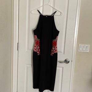 Black cocktail dress size 14